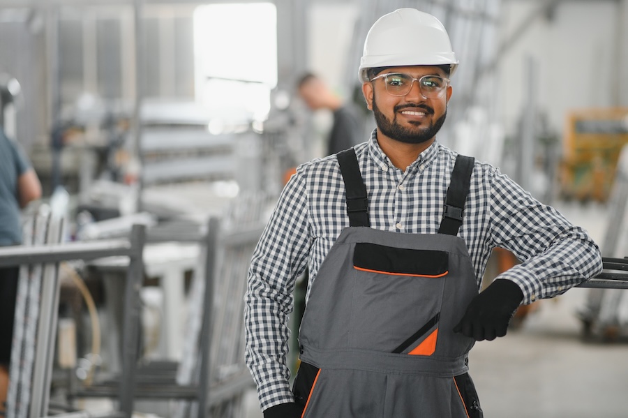 pvc industry worker or operator making frames for 2026 01 09 06 47 54 utc